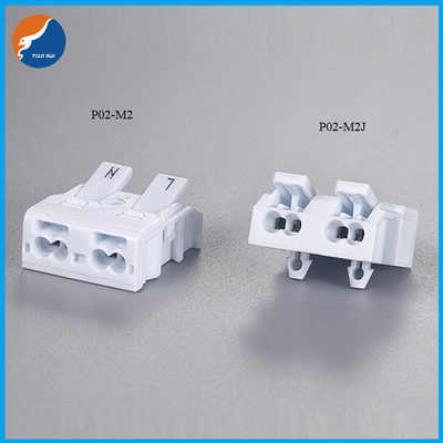 2 3 bieguny 450V 17.5A T110 0.5-2.5mm2 20-16AWG Super Slim Push Wire Connector